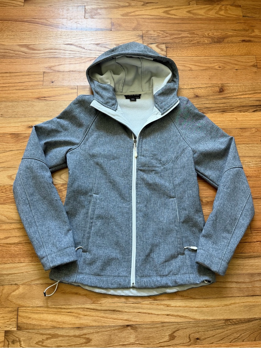 Kirkland Signature Women’s Gray Hooded Lightweight Jacket